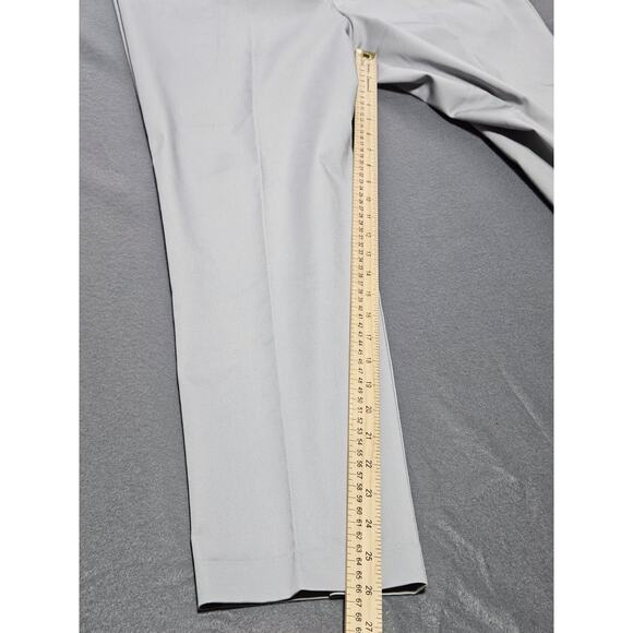 Liz Claiborne Pants Womens 16 Gray Ankle Length Slim Leg Mid Rise Dress Pants - Picture 9 of 13
